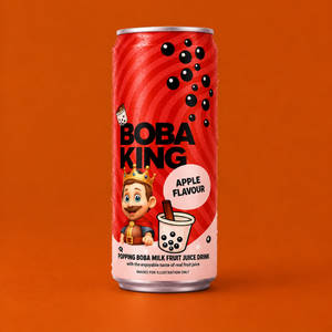 Boba King Apple Juice Can (320ml)