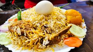 Egg Chicken Biryani