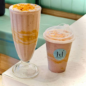 Blueberry & Peanut Butter Smoothie