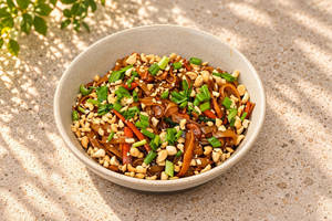 Wok-tossed Rice Noodles With Garlic Oyster Sauce