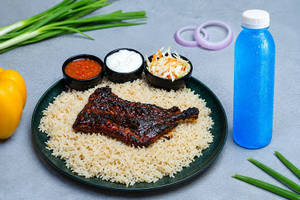 Qtr Smoke N Honey Mandhi Leg+blue Majic Mojito