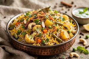 Veg biryani pack [family]