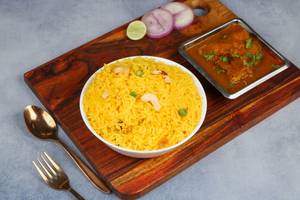 Pulao With Fish Kalia (1 Pcs)