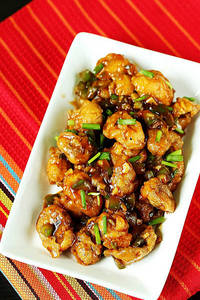 Mushroom Manchurian Dry