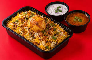 Egg Biryani Meal Box - Serves 1