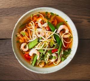 Prawns Soup Chow