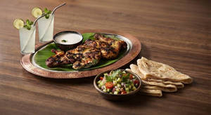 Beirut Signature Al-faham(half) + 4 Rumali Roti/kuboose+ 2 Lime Juice