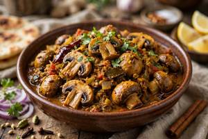 Mushroom masala