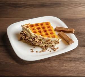Kitkat With White Chocolate Waffles