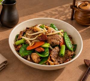 Sauteed Pork And Vegetables