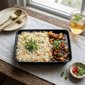 Chicken Meal Box With Fried Rice