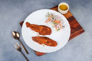 Boneless Bhetki Fish Fry (2 Pcs)