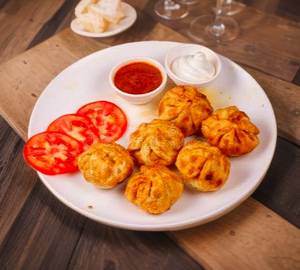 Veg Fried Momo With Mayonnaise