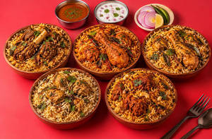Pack Of 5 Biryanis [200 grams each]