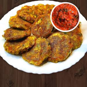 Chicken Shaami Kabab 10 Piece + Tomato Chutney