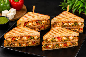 Exotic Paneer Delight Grilled Sandwich [3 Layer]
