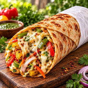 Veg Cheese Frankie