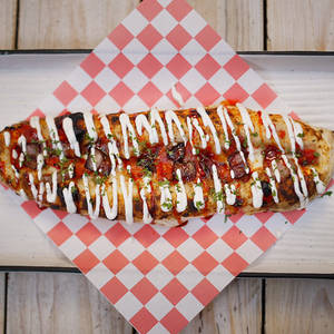 Pepperoni & Hot Honey Pizza Dog [n]