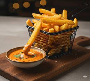 French Fries With Periperi Sprinkles