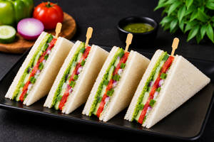 Fresh Veggie Sandwich [2 Layer]