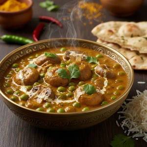 Matar Mushroom Curry
