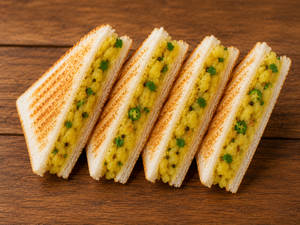 Grilled Potato Masala Bliss Sandwich [2 Layer]