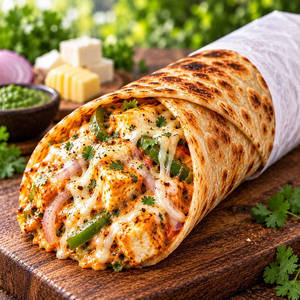 Cheese Butter Paneer Roll