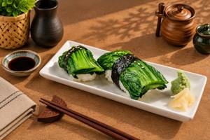 Spinach Nigiri