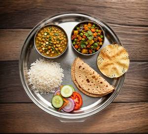Budget veg thali