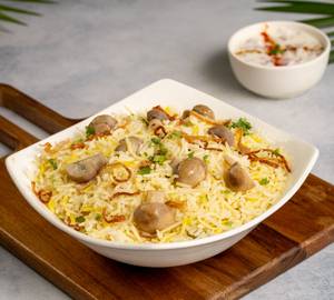 Mushroom Pulao