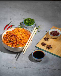 Chilli Basil Fried Rice.
