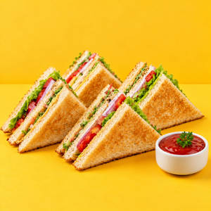 Classic Veg Club Sandwich