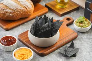 Activated Charcoal Tortilla Chips