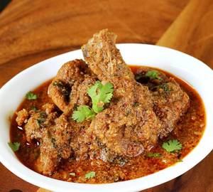 Lunch Kolhapuri Chicken + Steam Rice