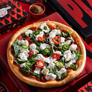 Sourdough Speziato Burrata Pizza
