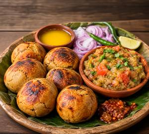 Special Deshi Ghee Bihari Leeti Chokha [4 Pieces]