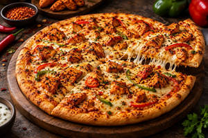 Peri Peri Chicken Pizza