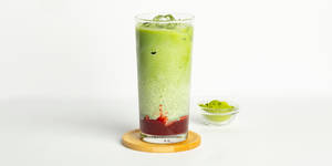 Strawberry Ice Matcha