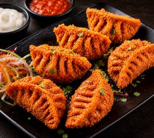 Paneer Peri Peri Momos [6 Pieces]