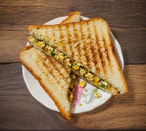Paneer grilled sandwich