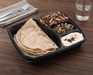 Grilled Chicken+ Roti+ Salad+ Yoghurt Dip