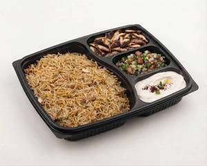 Grilled Chicken+ Rice+ Salad+ Yoghurt Dip