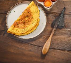 Double Egg Plain Omelette