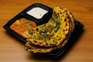 Mehi Paratha With Bhaji