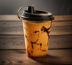 Thick cold coffee