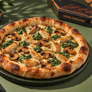 Chicken & Mushroom Piccante Pizza