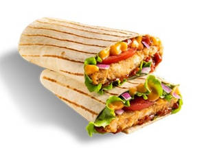 Chatpata Aloo Wrap
