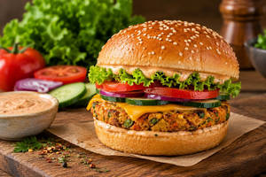 Vegetable Medley Burger