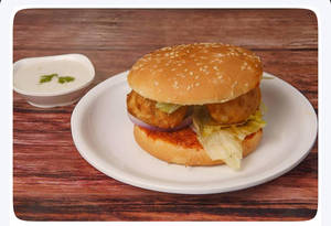 Veg Momos Burger