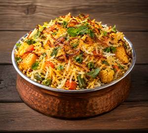 Veg Dum Biryani Single (Student Pack)